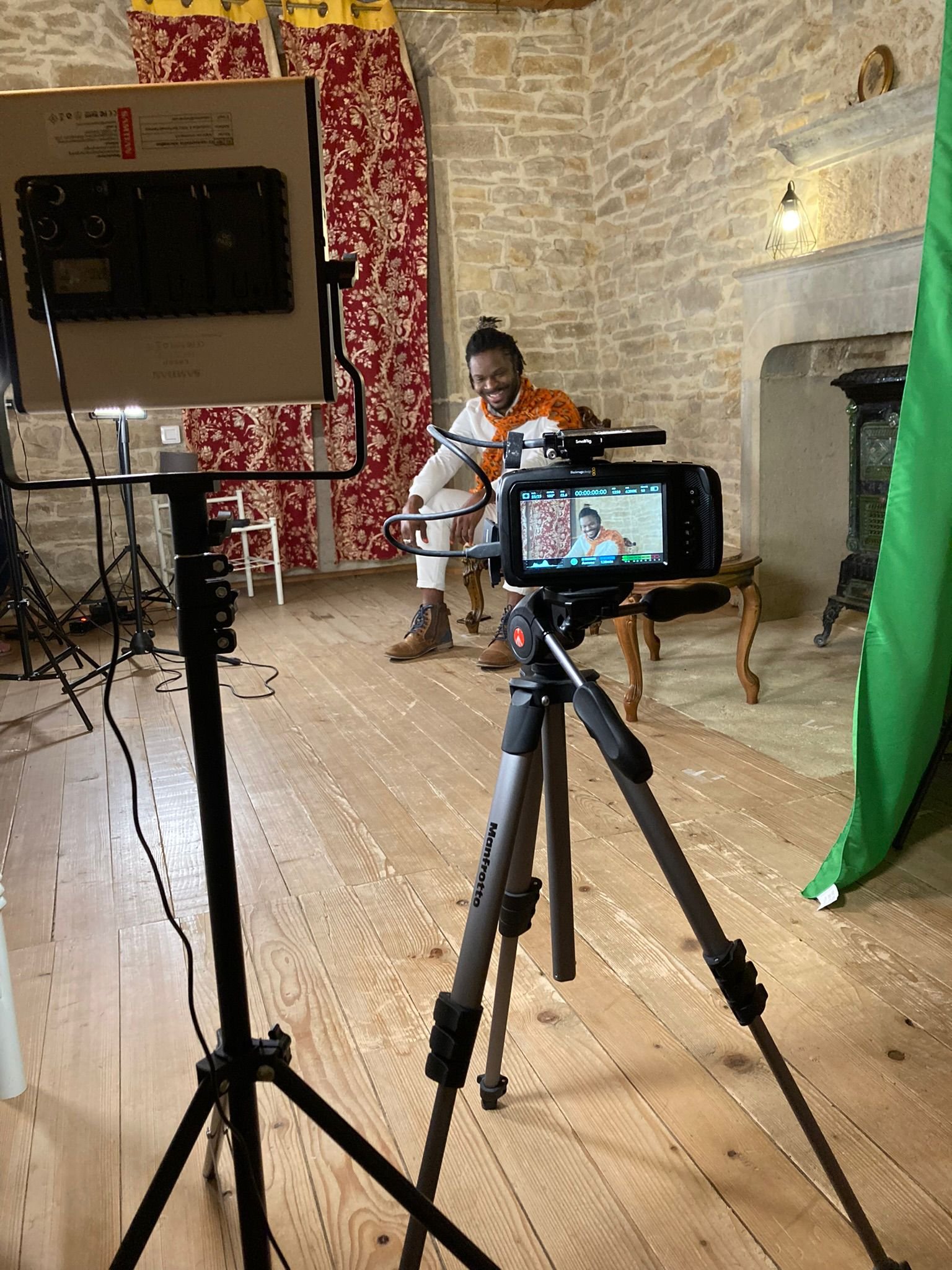 Behind the scenes du tournage