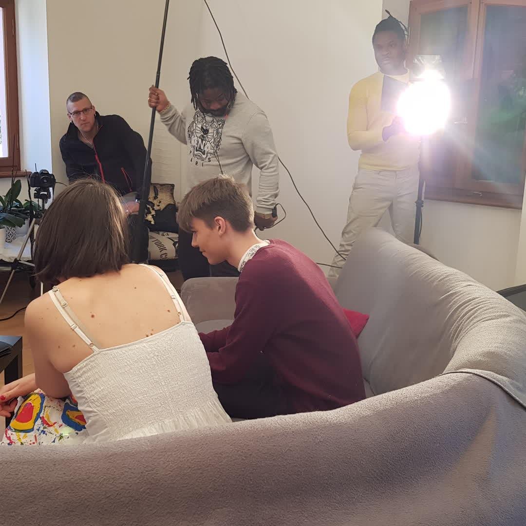 Behind the scenes du tournage